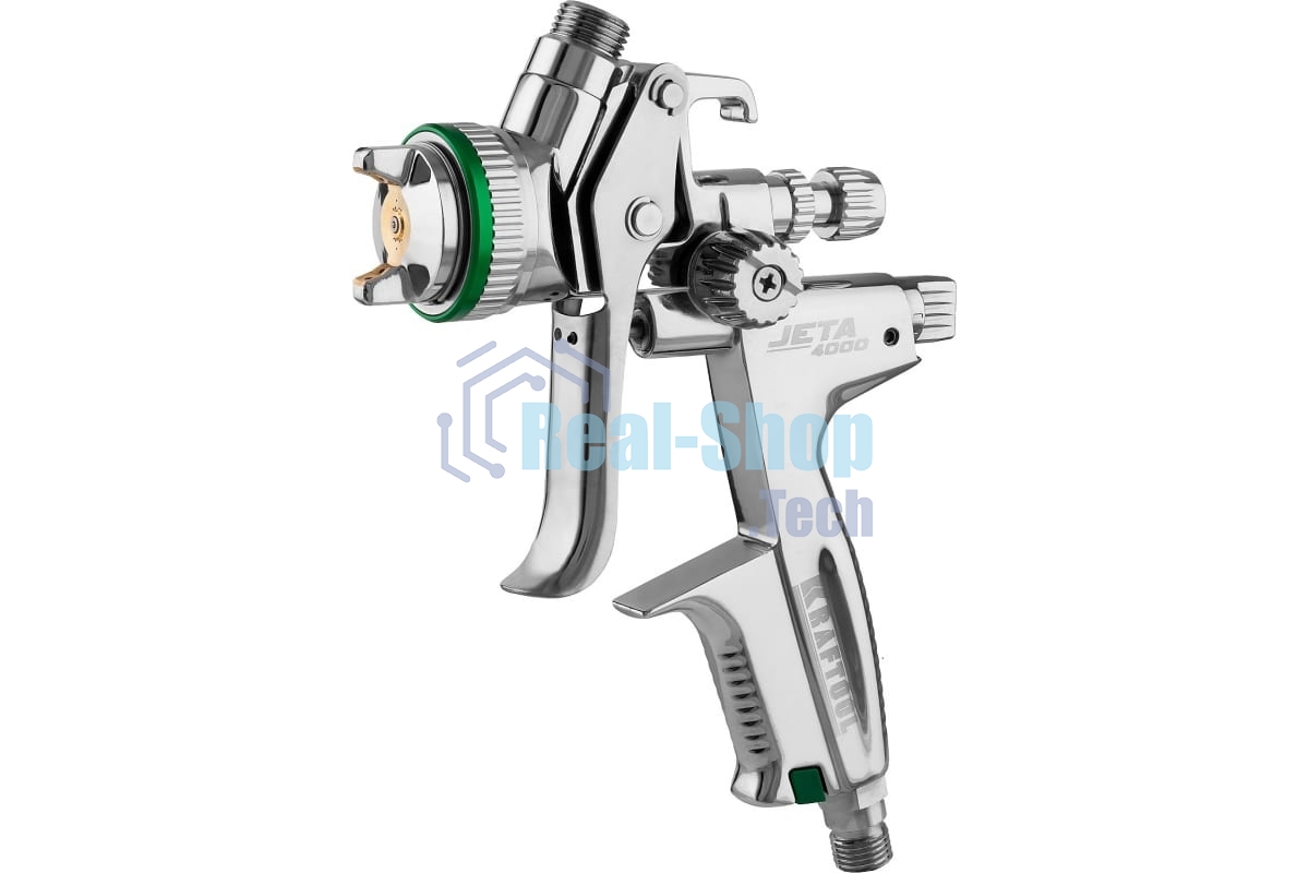 Краскопульт пневматический KRAFTOOL PRO Jeta 4000 HVLP, сопло: 1.3 мм, макс. 430 л/мин