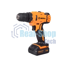 Дрель-шуруповерт аккумуляторная Вихрь ДА-12-2к 72/14/2, Аккумуляторная, 12В, 2 АКБ, Кейс