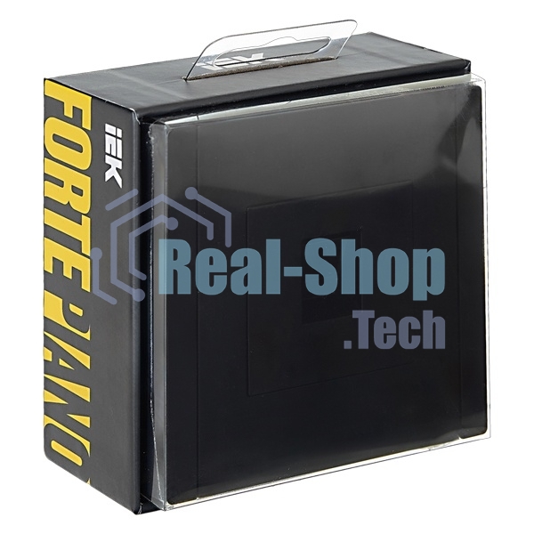 Розетка компьютерная RJ45 кат.6 IEK FORTE&PIANO FP131 черный