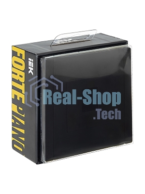 Розетка компьютерная RJ45 кат.6 IEK FORTE&PIANO FP131 черный