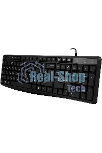 Клавиатура проводная Oklick 145M, USB, черный