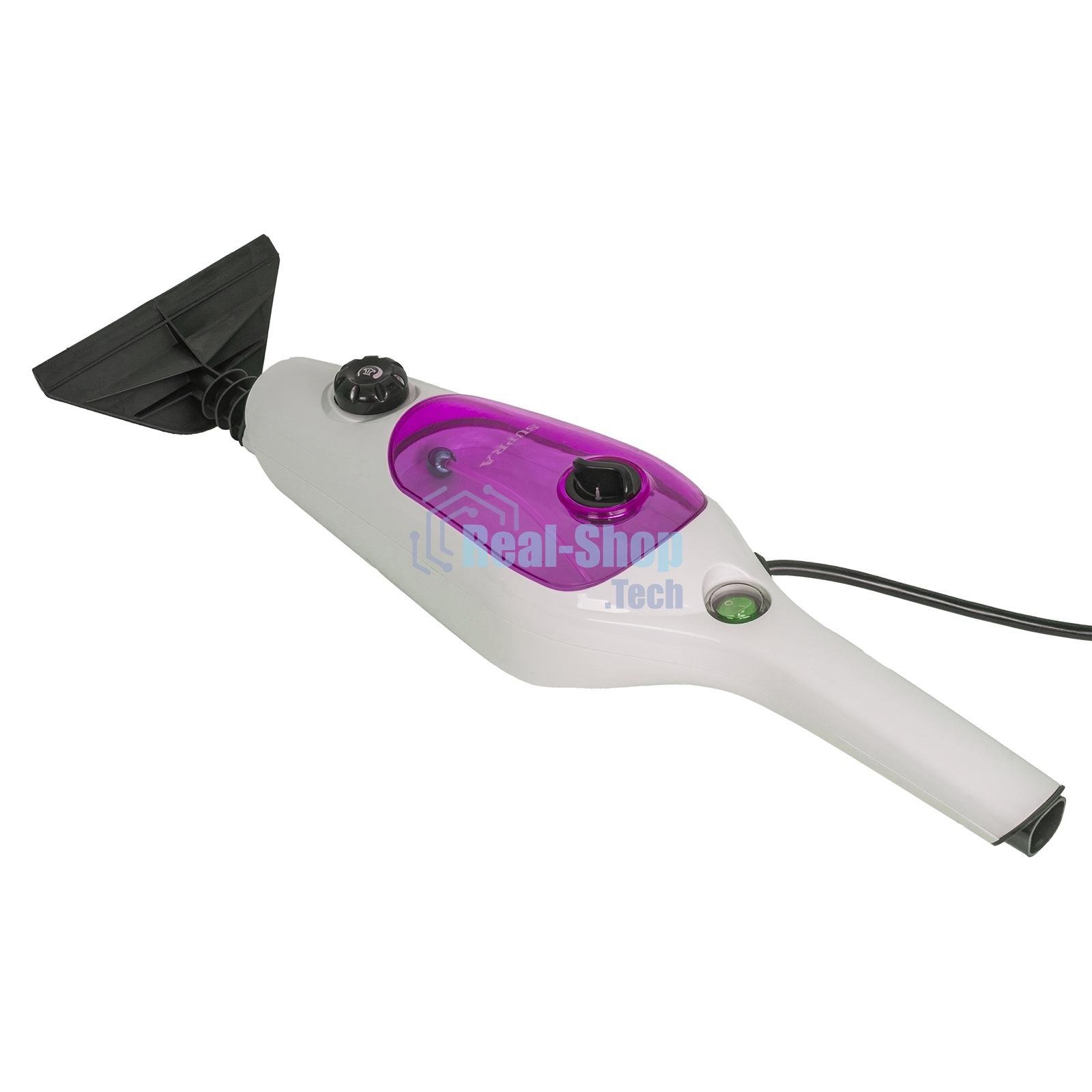 Паровая швабра SUPRA SMS-307, 1700Вт, белый/розовый