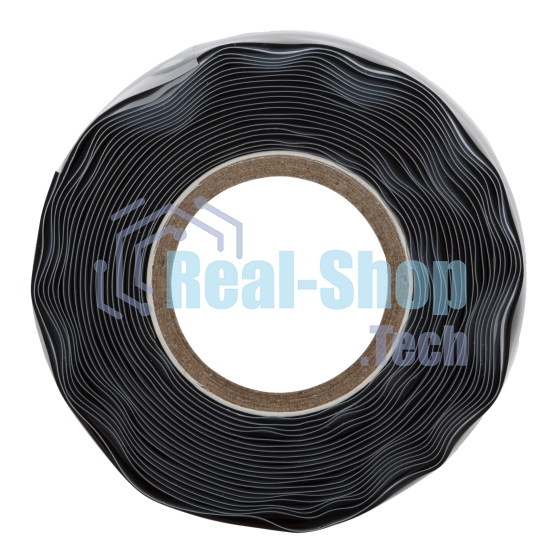 Изолента ЭРА PRO PROSS25 силиконовая самослипающаяся 25 мм х 3 м черная