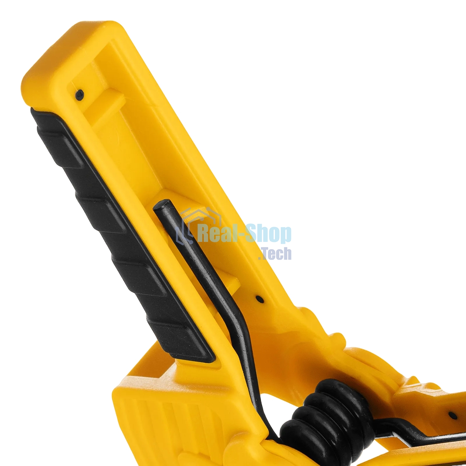 Струбцина клещеобразная Denzel усиленная 50 х 35 мм, двухкомпонентные рукоятки