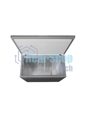 Морозильный ларь Kraft BD (W)-340SRX серебристый, 318л