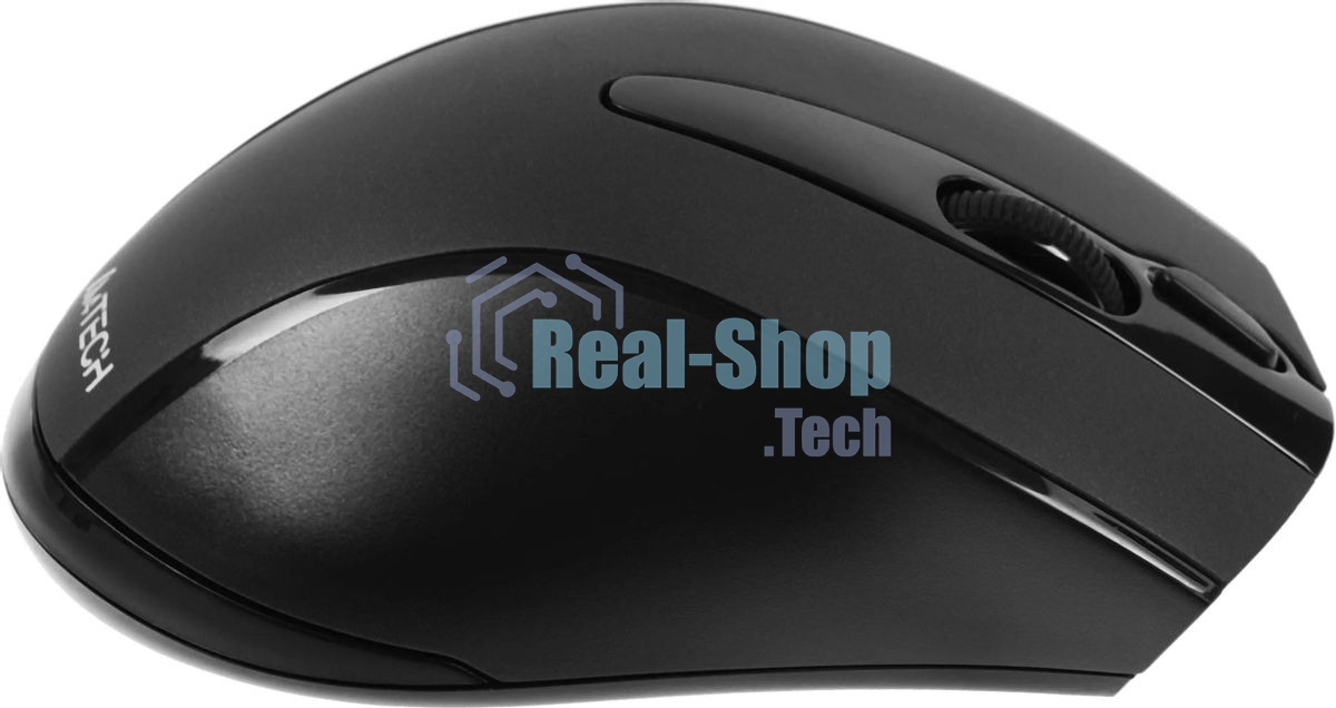 Мышь беспроводная A4Tech G9-500FS черный, 1200 dpi, радиоканал, USB, кнопки - 4