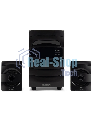 Микросистема Hyundai H-MS1404 черный 30Вт FM USB BT SD