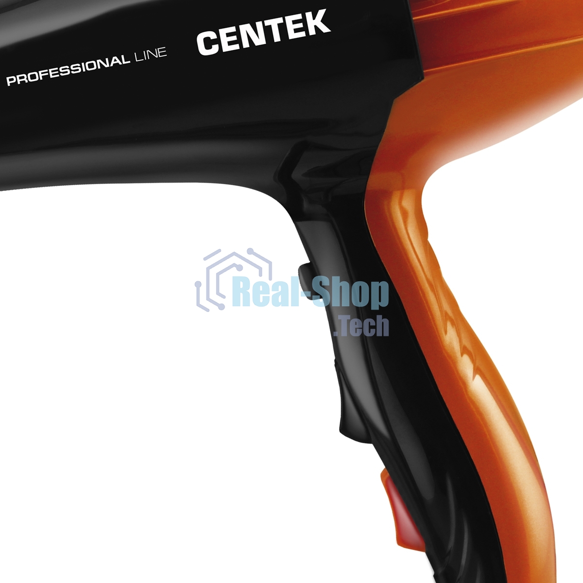 Фен Centek CT-2226 черный/оранжевый, 2200 Вт