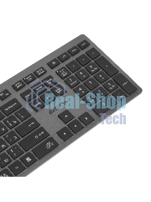 Клавиатура A4Tech Fstyler FX60H проводная, USB Type-A, серый