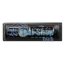 Автомагнитола Soundmax SM-CCR3168B, 1 DIN, Bluetooth, USB Type-A, AUX, пульт ДУ