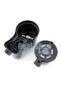 Кофеварка капельная со встроенной кофемолкой BQ CM1010 черный-стальной, исп. кофе - зерновой/молотый, 1.2 л, 1050 Вт.