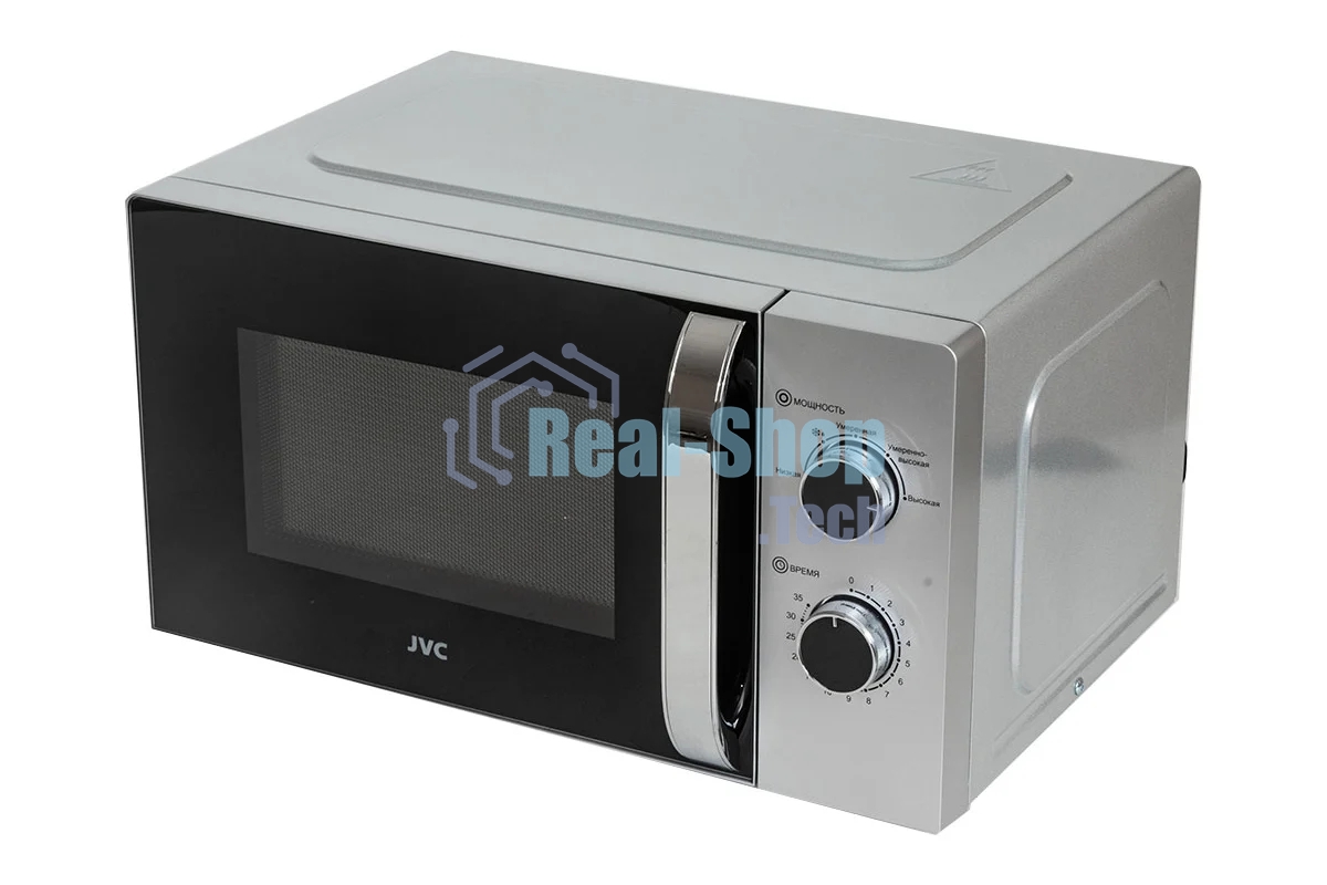 Микроволновая печь JVC JK-MW147M серебристый 20л 700Вт поворотный механизм