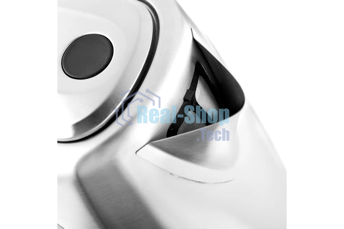 Чайник электрический BRAYER BR1014, 2200 Вт, 1,7 л, нержав.сталь, индикат. уровн. воды, автоотключ