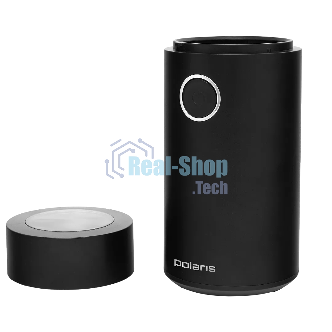 Кофемолка Polaris PCG-2014 (200вт,50гр. пластик) черный