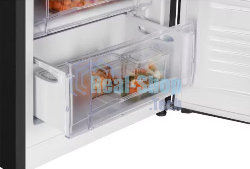 Морозилка Nordfrost DF 261 BAP, черный, 139л, 4 ящика