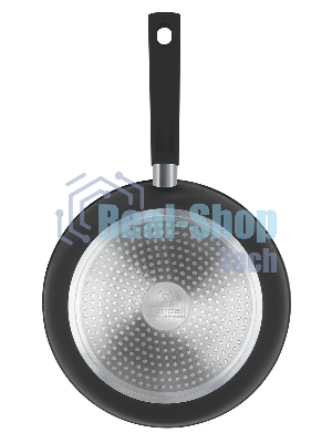 Сковорода Rondell Mustang RDA-597, 24 см, без крышки, черный