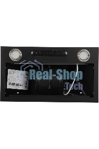 Вытяжка встраиваемая Elikor 52Н-400-П3Д черный, 50 см, 400 куб. м/ч, 57 дБ