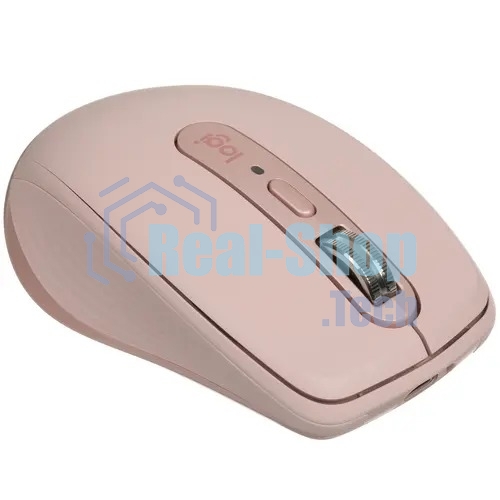 Мышь беспроводная/проводная Logitech MX Anywhere 3S розовый, 8000 dpi, радиоканал, Bluetooth, USB, кнопки - 6