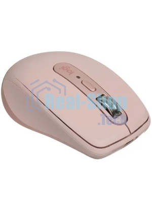 Мышь беспроводная/проводная Logitech MX Anywhere 3S розовый, 8000 dpi, радиоканал, Bluetooth, USB, кнопки - 6