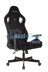 Кресло игровое Бюрократ Knight Outrider Light-20 черный с подголов. крестовина металл