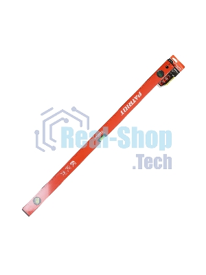 Уровень PATRIOT LRP-1000, магнитный, алюминиевый фрезерованный, усиленный, 1000мм