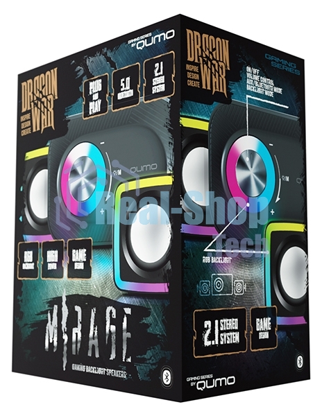 Активная акустическая система 2.1 + Bluetooth Qumo MIRAGE AS015