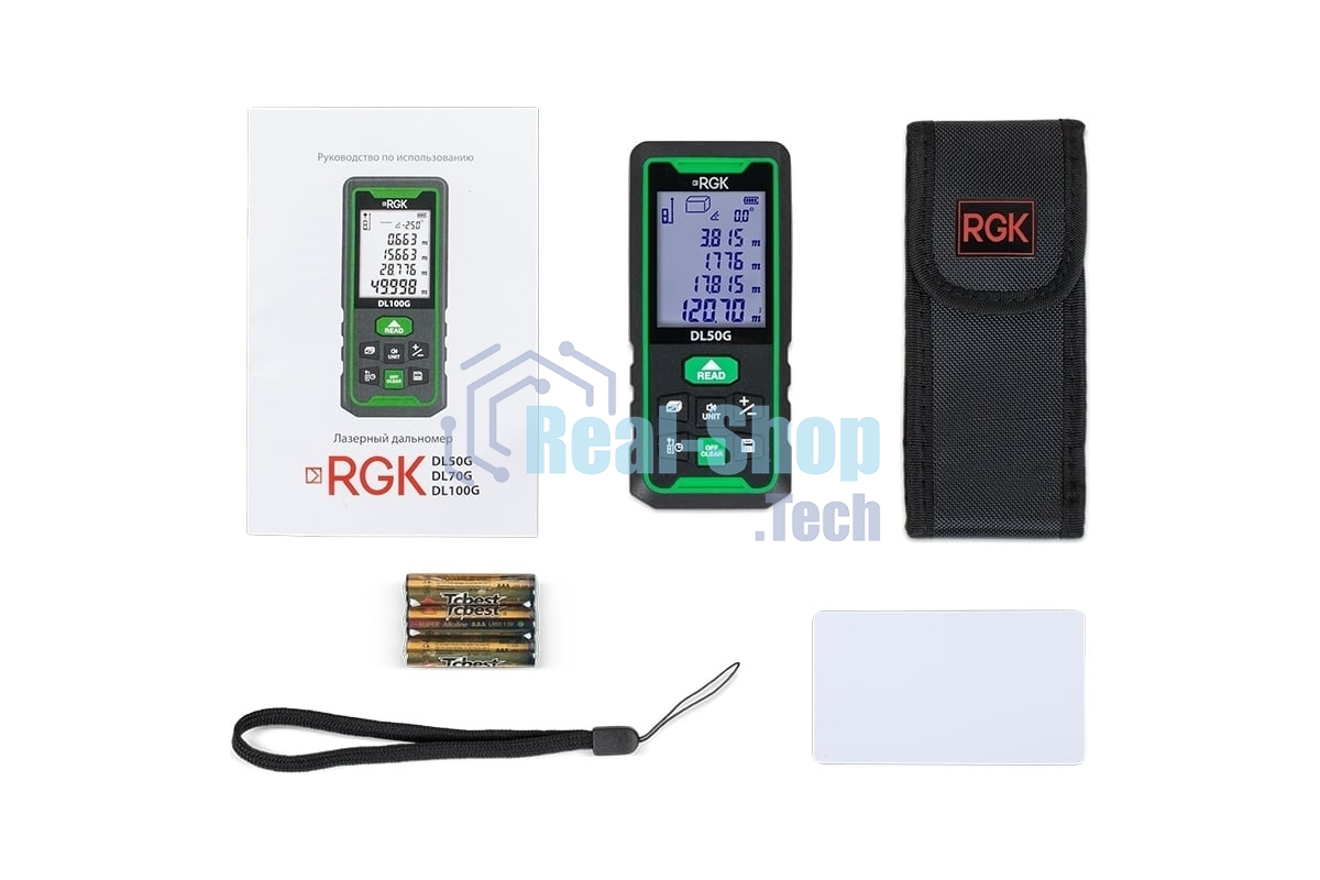 Лазерный дальномер RGK DL50G