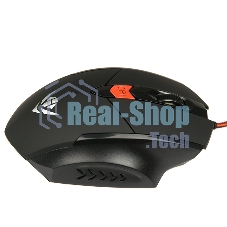 Мышь проводная Dialog MOG-11U Nakatomi Gaming - 6 кнопок + ролик, USB,черная