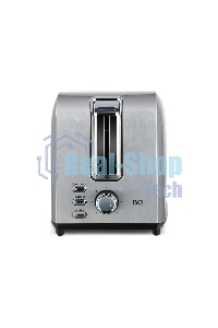 Тостер BQ T1009 Steel-Black, Мощность 800 Вт, 7 степеней поджаривания