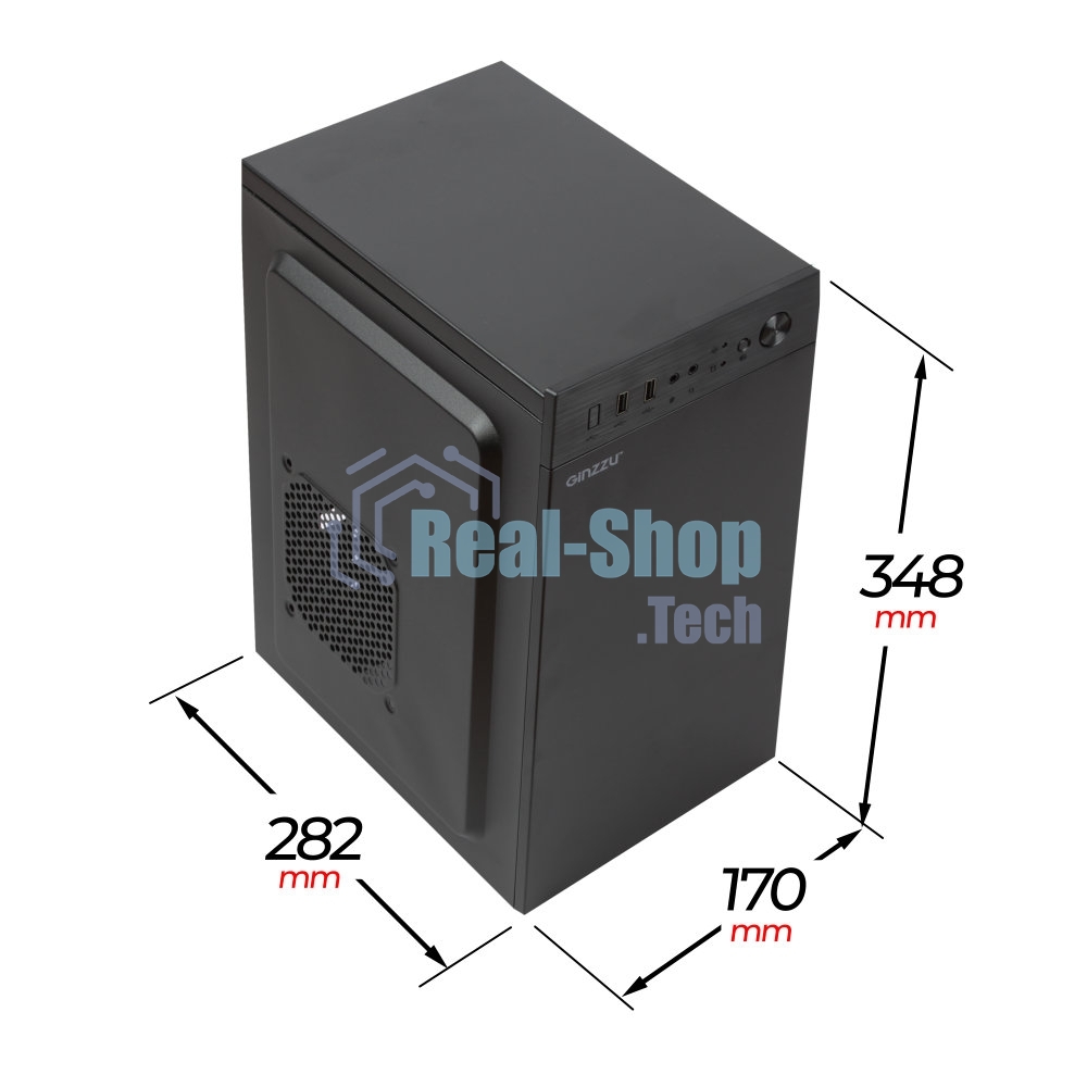 Компьютерный корпус Ginzzu B400 mATX