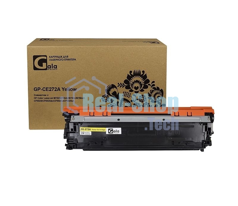 Картридж лазерный GalaPrint GP-CE272A желтый (15000 стр) для HP Color LaserJet M750/CP5525