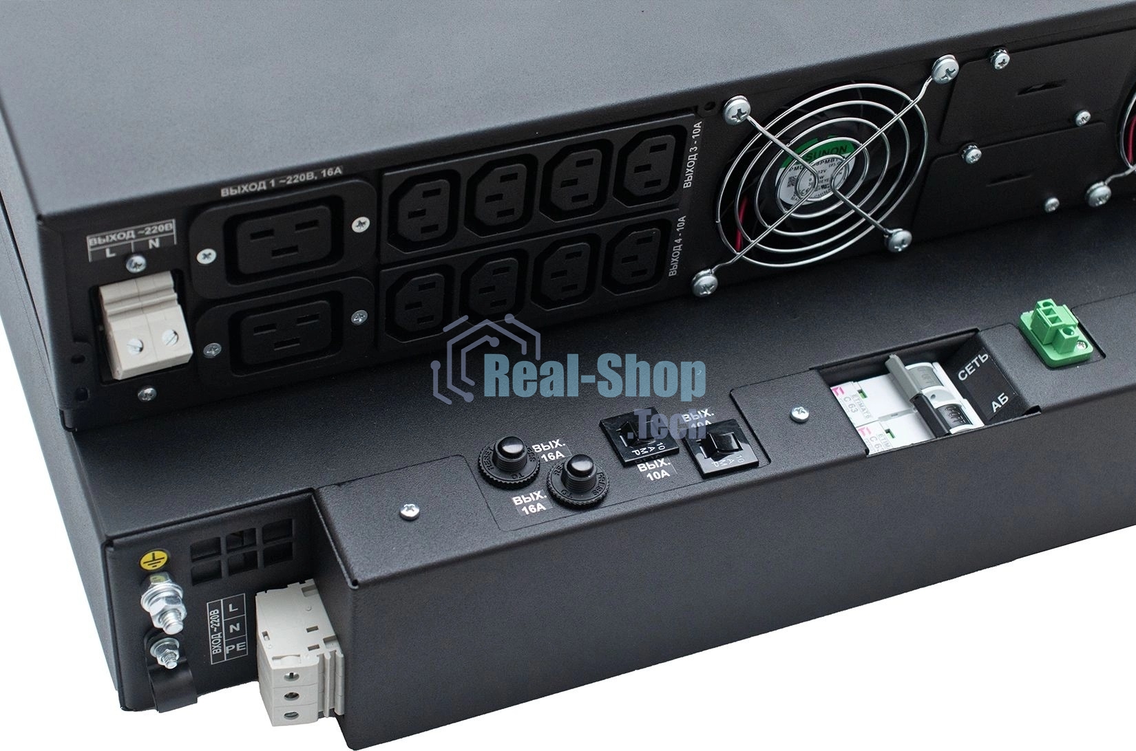 Источник бесперебойного питания Штиль STR1110SL 8000Вт/10000ВА/IEC320 С13х8/IEC320 С19х2