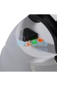 Пароочиститель Bort BDR-2700-R, 2200 Вт; 4 бар; Постоянная подача пара 45 г/мин; Температура пара 143 °С; Емкость бачка 1200 мл; Объем бойлера 1,5 л; Время нагревания 360 с; Время непрерывной работы 35 мин; Длина шланга 2 м; Длина шнура питания 3 м; Разме