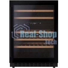 Винный шкаф LEX LWD6046BL dual zone 1-нокамерн. черный