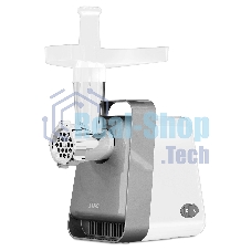 Мясорубка электрическая JVC JK-MG124 2000 Вт, белый с серым