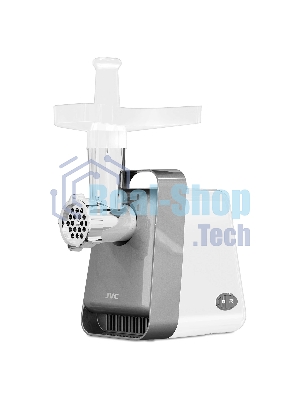 Мясорубка электрическая JVC JK-MG124 2000 Вт, белый с серым