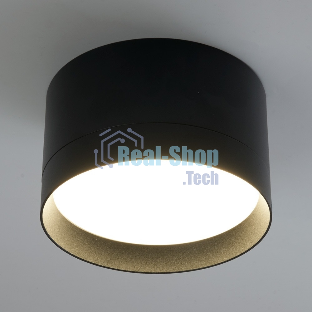 Светильник Feron HL370 ДПО-25w GX70 без лампы черный