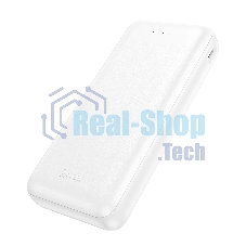 Портативный аккумулятор HOCO J153A 20000mAh 2USB+1Type-C+1micro USB 2.0A, белый