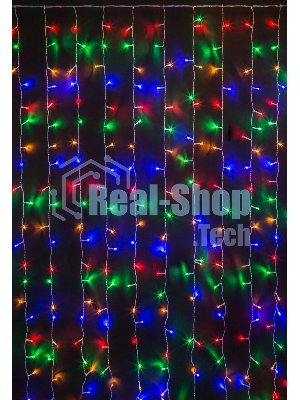 Гирлянда Navigator NGF-D022-02 (занавес RGbY 357 2х1.5м IP20 TR)