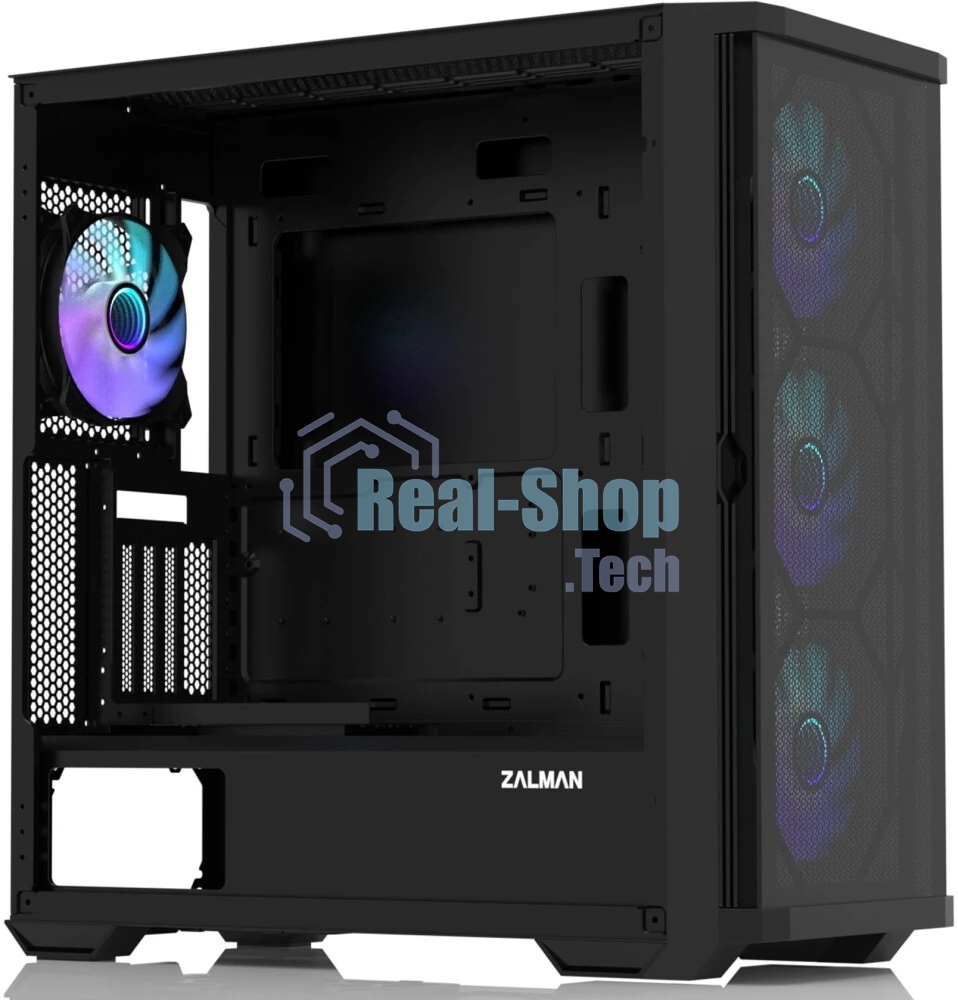 Компьютерный корпус ZALMAN Z10 DUO, ATX, BLACK, WINDOW, 2x3.5