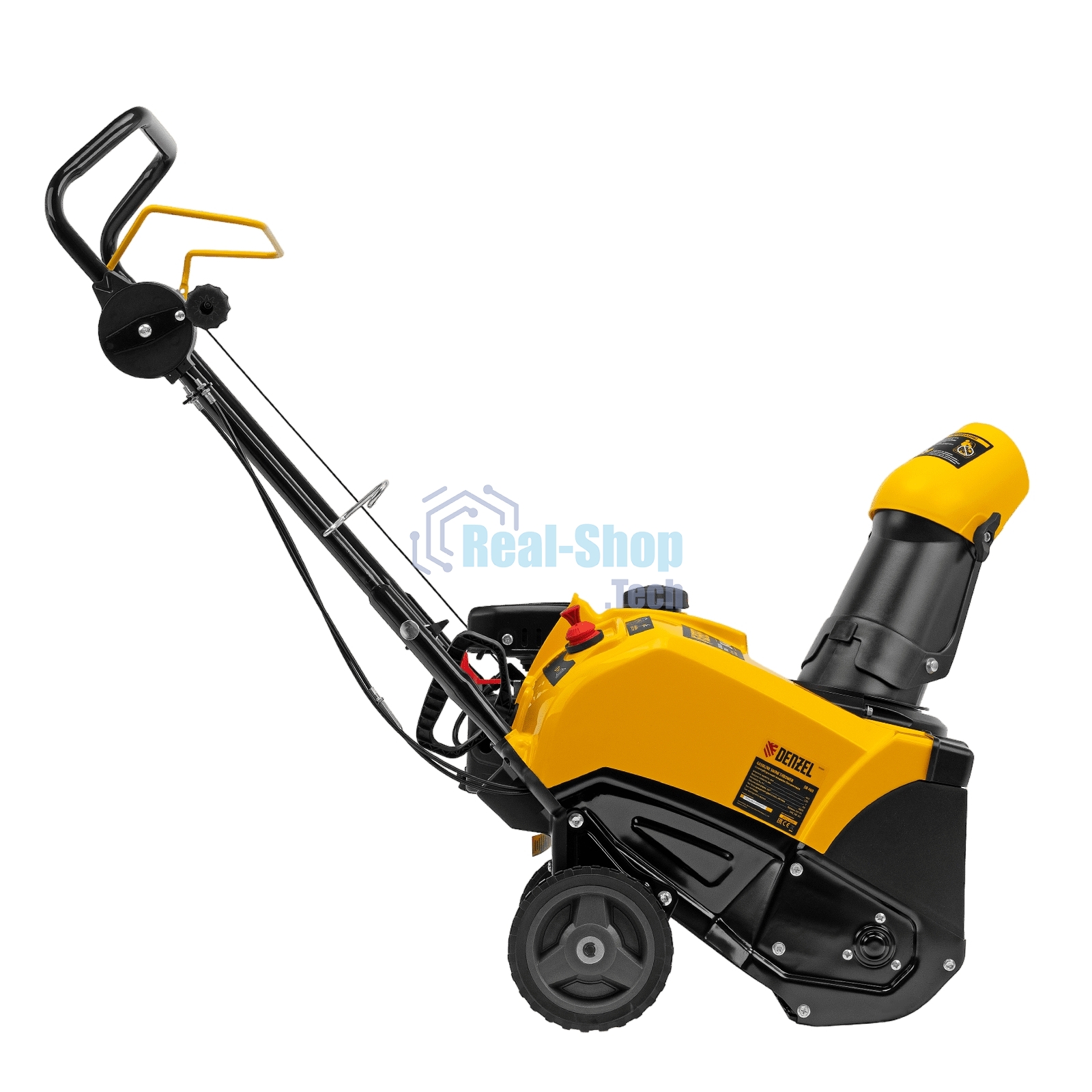Бензиновая снегоуборочная машина Denzel SB 460 Sled, 99cc, лыжи ручной старт