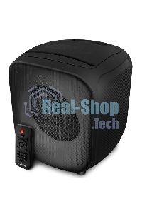 Портативная колонка SVEN PS-555, черный, 65 Вт (RMS), Bluetooth, USB, microSD, пульт