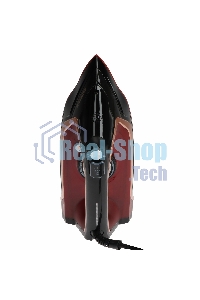 Утюг Centek CT-2313 RED 2600 Вт керамическая подошва, 350мл, паровой удар, самоочистка, капля-стоп
