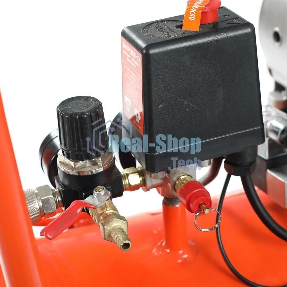 Компрессор Patriot поршневой безмасляный WO 80-360, 360 л/мин, 8 бар, 2200 Вт, 80 л, быстросъем и 