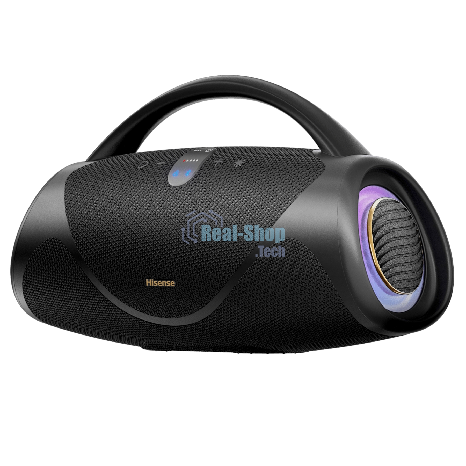 Портативная колонка Hisense VoyageBOOM черный 136W 4.1 BT/3.5Jack/USB