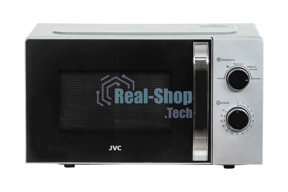 Микроволновая печь JVC JK-MW147M серебристый 20л 700Вт поворотный механизм