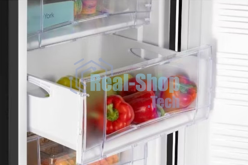 Морозилка Nordfrost DF 261 BAP, черный, 139л, 4 ящика