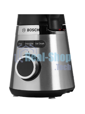 Блендер стационарный Bosch MMB6384M черный/нержавеющая сталь, 1200 Вт, 3 скорости