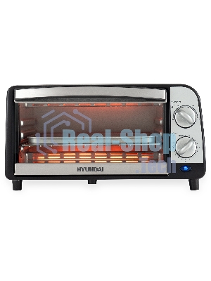 Мини-печь Hyundai MIO-HY071 9 л, 800 Вт, серебристый
