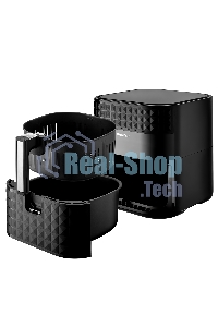 Аэрогриль BRAYER BR2035 черный, 1800 Вт, 6 л, упр. - сенсор, программ - 7